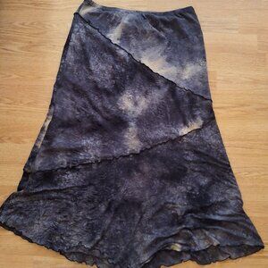 Vintage 90s grunge maxi skirt